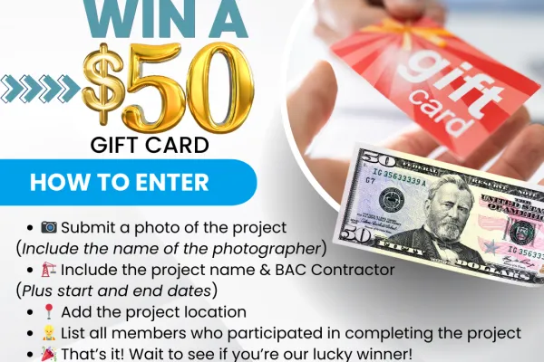 Win a $50 Gift Card!