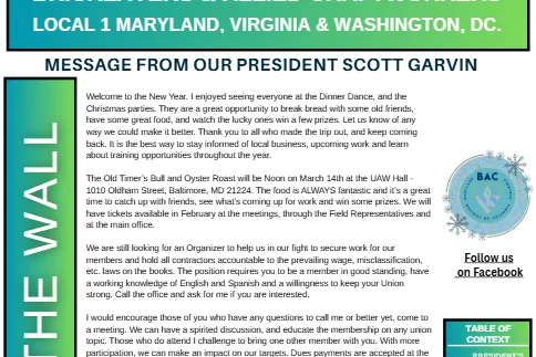 Winter 2025 newsletter snippet